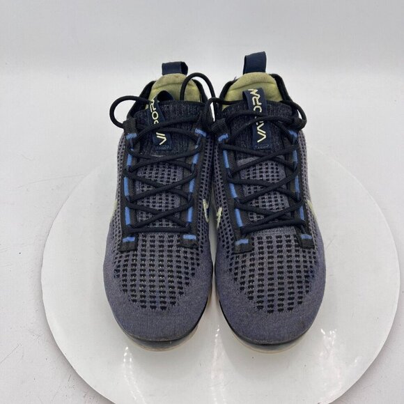 Nike Air VaporMax Youth Size 6Y Women 7.5  DB1550-401 Obsidian Lemon Twist Shoes - Picture 3 of 13